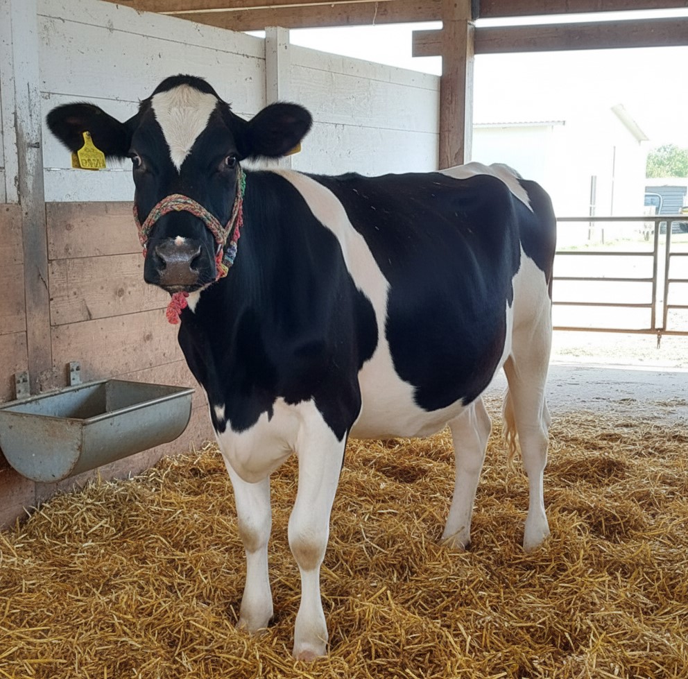 Holstein Friesian cow - Premium HF Cross breed available at Al-Noor Dairy Farm